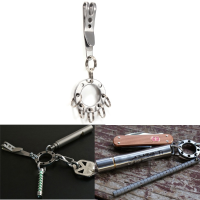 Xtools Edc Mini Suspension Clip Flashight Clip Key Chain With Ufo Buckle