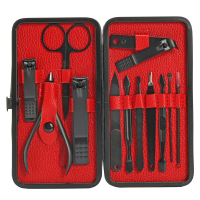 Y.F.M® 12pcs Nail Clipper Tools Cutter Manicure Pedicure Beauty Set Grooming Trimming Kit