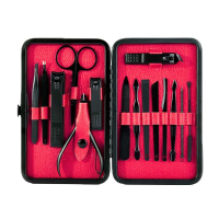 Y.F.M® 15pcs Fingernail Toenail Clippers Nail File Pusher Scissors Manicure Pedicure Tools Set