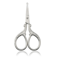 Y.F.M® Safe Round Tip Nose Hair Scissors Beard Trimming