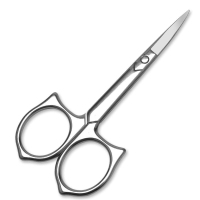 Y.F.M® Stainless Steel Precision Beard Scissors Trimmer Mini Mustache Grooming Tools Men Beauty