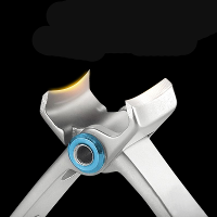 Y.F.M® ZJQ 1 Dual bend Nail Clipper Finger Toenails Cutter