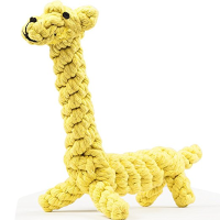 Yani Dct 4 Dog Toy Giraffe Pet Chew Durable Cotton Rope Interactive Dental Teeth Cleaning For Dog