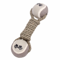 Yani Dct 6 Dog Chewing Toy Cotton Rope Bone Dumbbell Tennis Pet Teeth Cleaning Training Durable