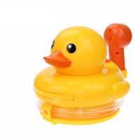 Yellow Duck Shower Head Baby Toys Sprinkler For Kids Faucet Backyard Bathing Swimming Toys