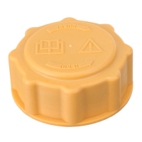 Yellow Radiator Expansion Water Tank Cap For Ford Vauxhall Saab Mazda Daewoo