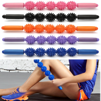 Yoga Spiky Ball Trigger Point Muscle Therapy Stick Roller Spikey Massage Rolling