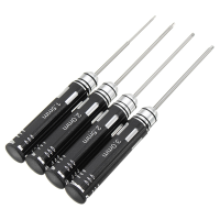 Yz 007 4pcs 1.5/2.0/2.5/3.0Mm Hexagonal Steel Screwdriver Tool Set For Rc Model