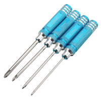 Yz 012 4pcs 3.0/4.0/5.0/6.0Mm Phillips Screwdriver Tool Set For Rc Model