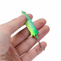 Zanlure Lot 30pcs Metal Fishing Lures Spinner Baits Crankbait Vfish Hooks Tackle