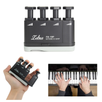 Zebra Fa 10p Guitar Piano Finger Exerciser Grip Trainer Strengthener