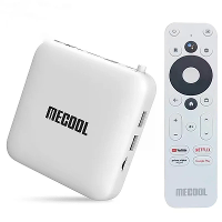 Mecool KM2 4K Android10.0 TV Box Amlogic S905X2 Google Netflix Gecertificeerd 2+8G ATV Media Speler 2.4G/5G WiFi BT4.2 U