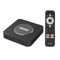 MECOOL KM2 Plus 4+32GB Android 11 TV Box S905X4 Dual 5G WIFI+BT5.0 Google Play Assistant Authenticatie Netflix 4K Film S