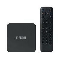 MECOOL KM7 SE 2+32GB Android TV 11 4K Streaming Box S905Y4 Quad Core AV1 Chromecasts Ingebouwd Google Gecertificeerde Bl