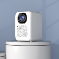 MECOOL KP2 1080P Projector 600ANSI Lumens Linux OS 4.19 Netflix Gecertificeerd 1+8GB Automatische Focus Verticale Keysto