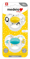 Medela Baby Original Fopspeen 18+M   Sunshine Yellow