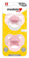 Medela Baby Original Fopspeen 6 18M   Powdery Pink