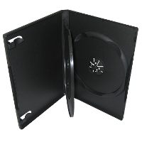 MediaRange 3delige DVD Box black sleeve