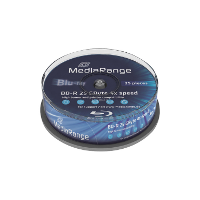 MediaRange BD R 25 GB blu ray media