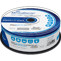 MediaRange BD R Dual Layer 50 GB blu ray media