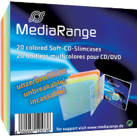 MediaRange CD Soft Slimcase Color (5x4) sleeve