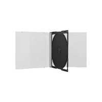 MediaRange Jewelcase Double black tray sleeve
