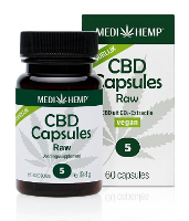 WediHemp CBD Capsules Raw 5%