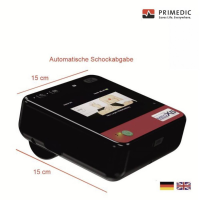 MEDX5 myPAD A mit LCD Farbbilschirm Defibrillator Mobiel Automatische toediening van schokken
