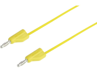VOLTCRAFT MSB 300 Meetsnoer Banaanstekker 4 mm Banaanstekker 4 mm 0.75 M Zwart 1 stuk(s)