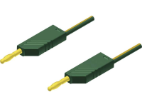 SKS Hirschmann MLN 150/2,5 GE Meetsnoer [Banaanstekker 4 mm   Banaanstekker 4 mm] 1.5 M Geel