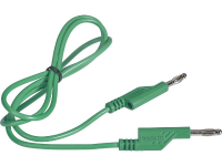 Meetsnoer [banaanstekker 4 Mm   Banaanstekker 4 Mm] 1 M Groen Voltcraft