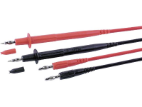 Stäubli PLL 145/L 415 FLEXI 2V 1,0 100 CM Meetsnoerenset Banaanstekker 4 mm Testpunt 1.00 M Zwart, Rood 1 set(s)