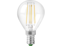 Megaman LED Energielabel A++ (A++   E) E14 Kogel 4 W = 35 W Neutraalwit (Ã x l) 45 mm x 78 mm Filament / Retro LED 1 stuks