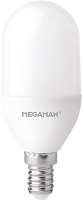 Megaman LED Energielabel A++ (A++   E) E14 Staaf 8.5 W = 60 W Warmwit (Ã x l) 40 mm x 106 mm 1 stuks