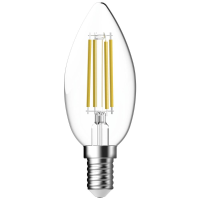 Megaman MM21147 LED lamp Energielabel F (A   G) E14 Kaars 5.3 W = 40 W Warmwit (Ø x l) 35 mm x 97 mm 1 stuk(s)