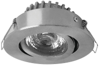 Megaman MM76733 Rico LED inbouwlamp LED 9 W Nikkel