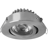 Megaman Rico LED inbouwlamp voor badkamer LED LED vast ingebouwd 6.5 W IP44 RVS (geborsteld)