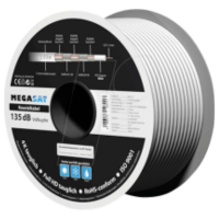 MegaSat 100176 Coaxkabel Buitendiameter: 7.0 Mm 135 dB 100 m