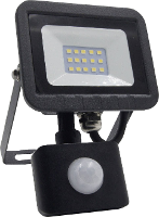 Megatron ispot® Mini MT69061 LED buitenschijnwerper met bewegingsmelder 10 W Lichtkleur (naam): Neutraalwit