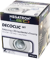 Megatron MT75400 Inbouwlamp LED GU10, GU5.3 4.5 W Wit