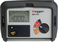 Megger MIT310 Isolatiemeter 250 V, 500 V, 1000 V 999 MΩ