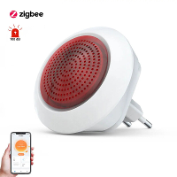 Meian Tuya 100dB Sirene Alarm Draadloze Sirene Alarm Koppeling Beveiliging Bescherming Controle Via Smart Life APP ZigBe