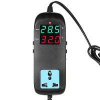 MH 2000 AC 90 250V Elektronische Thermostaat LED Digitale Weergave Broedtemperatuur Regelaar Thermokoppel Thermostaat me
