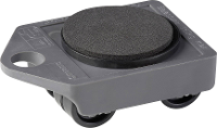 Meister Werkzeuge 0820010 Transportroller Kunststof Laadvermogen (max.): 150 Kg 106 mm x 75 mm x 38 mm