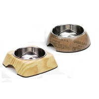 Melamine Eetbak Wood Voor De Hond Small