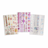 Melissa & Doug Tattoos metallic   75x kindvriendelijk   glanzend   leuk