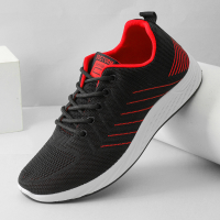 Gebreide, ademende, zweetabsorberende herensneakers Soft Lichtgewicht casual sneakers