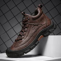 Menico Heren Kunstleer Soft Antislip Outdoor Casual Sportschoenen Wandelschoenen