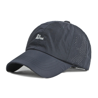 Menico Heren Sneldrogende Stof Outdoor Reizen Sport Baseball pet Geborduurde Letter Zonnehoed