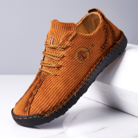 Menico Herendoek Soft Ademende handstiksels Rubber antislip vrijetijdsschoenen